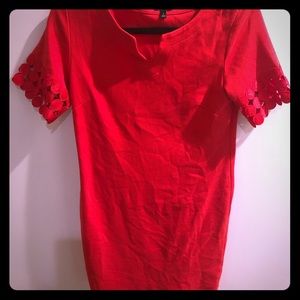 CUTE LIKE NEW TALBOTS RED DRESS